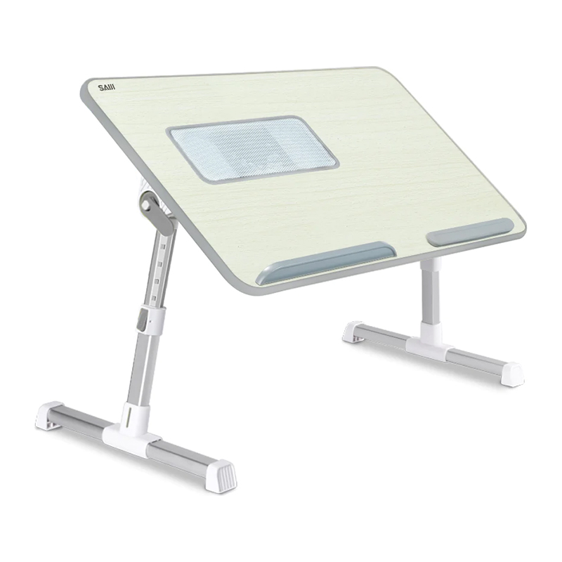 Xgear SAIJI A8L Foldable Laptop Stand Wood (NT13GY) Personal Computers